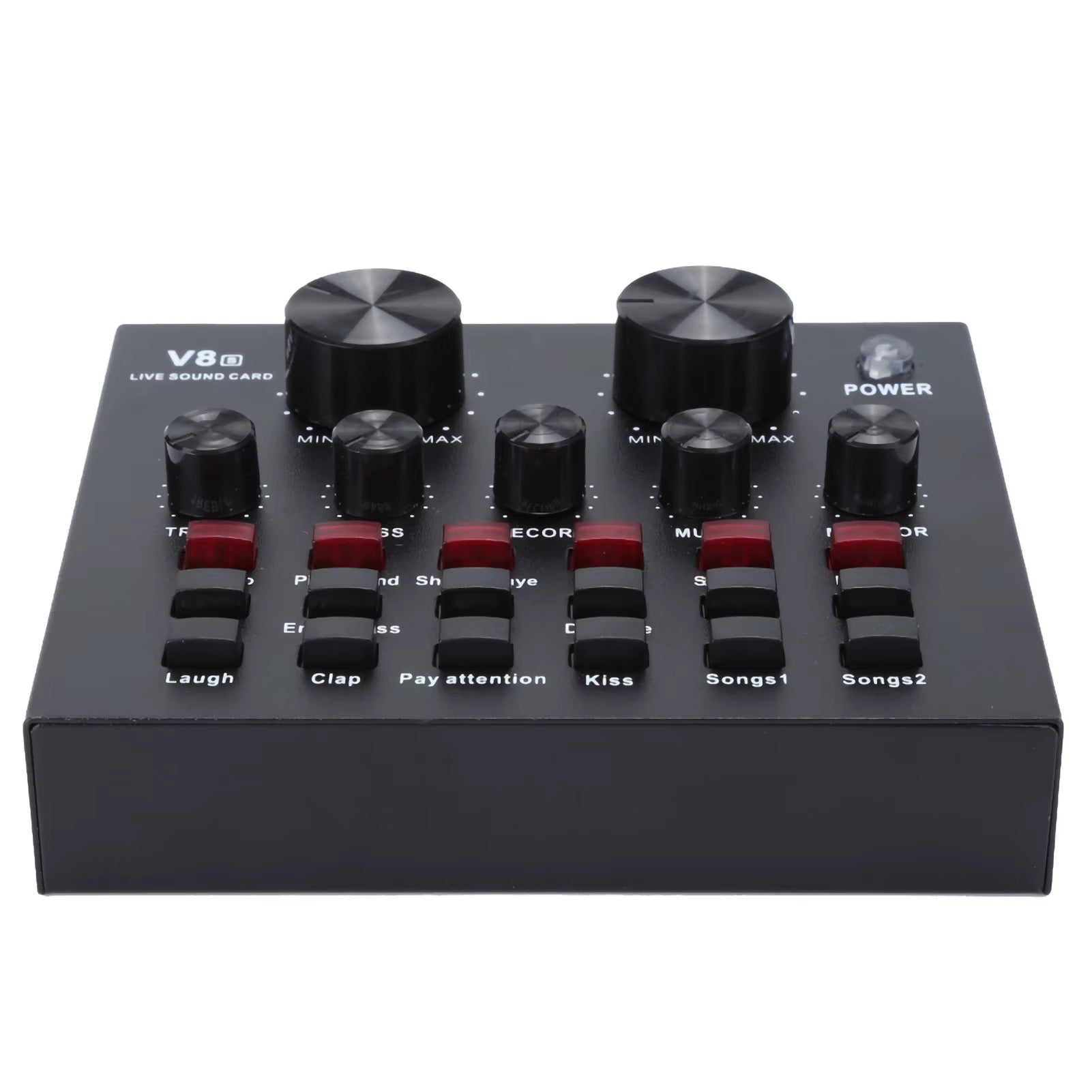 Live Broadcast Sound Card Multifunction Mobile Phone USB Host Computer Karaoke Sound Card for Live Streaming