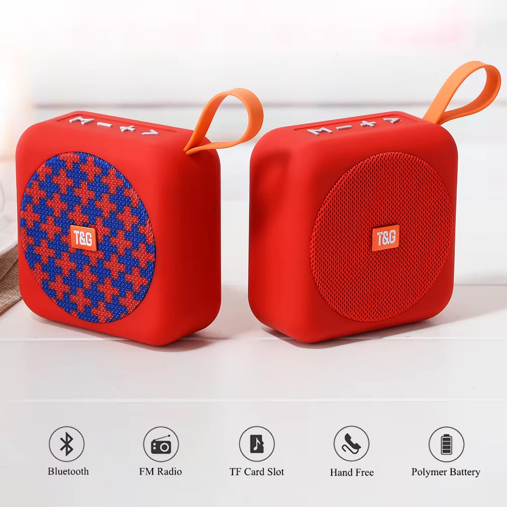 TG505 Portable Speaker Mini Bluetooth Wireless Soundbar TF USB BT Music Playback Outdoor Running Cycling Riding Loudspeaker
