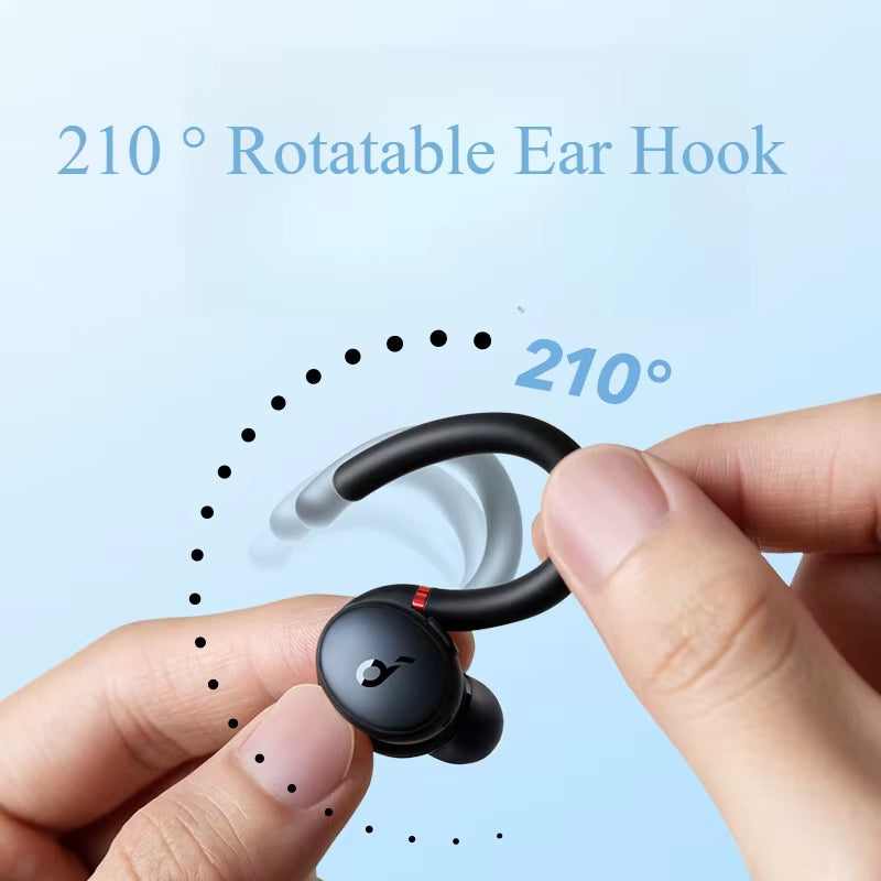 Soundcore Sport X10 Bluetooth Headphones Sports Rotating Ear Hooks Deep Bass IPX7 Waterproof Sweatproof Sport Earbuds